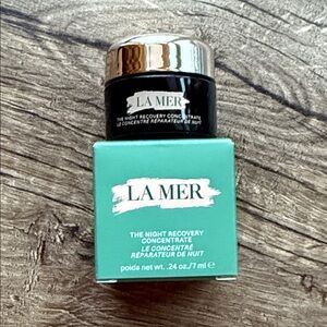 La Mer Night Recovery Concentrate with Teal Box